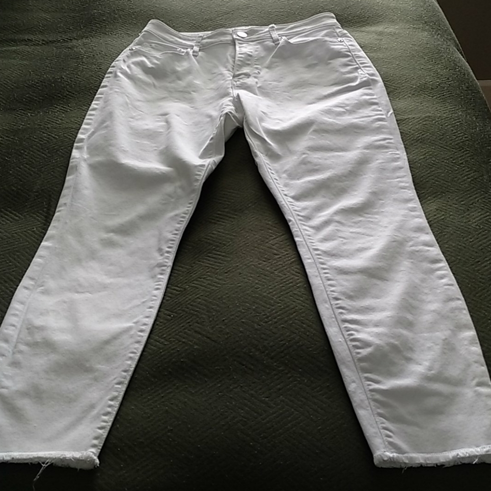 White jeans
